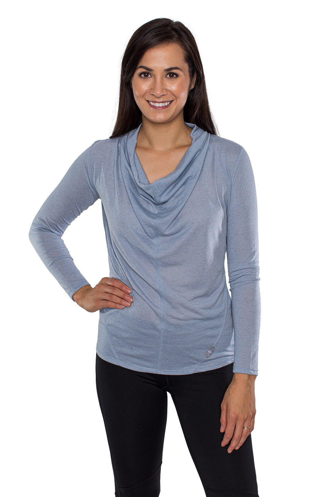 Draped Neck Tee