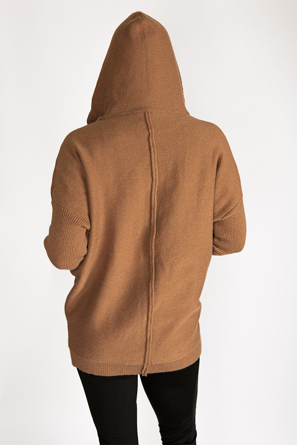 Cozy Hooded Cardigan Sweater - Layered Looks | Alex + Abby