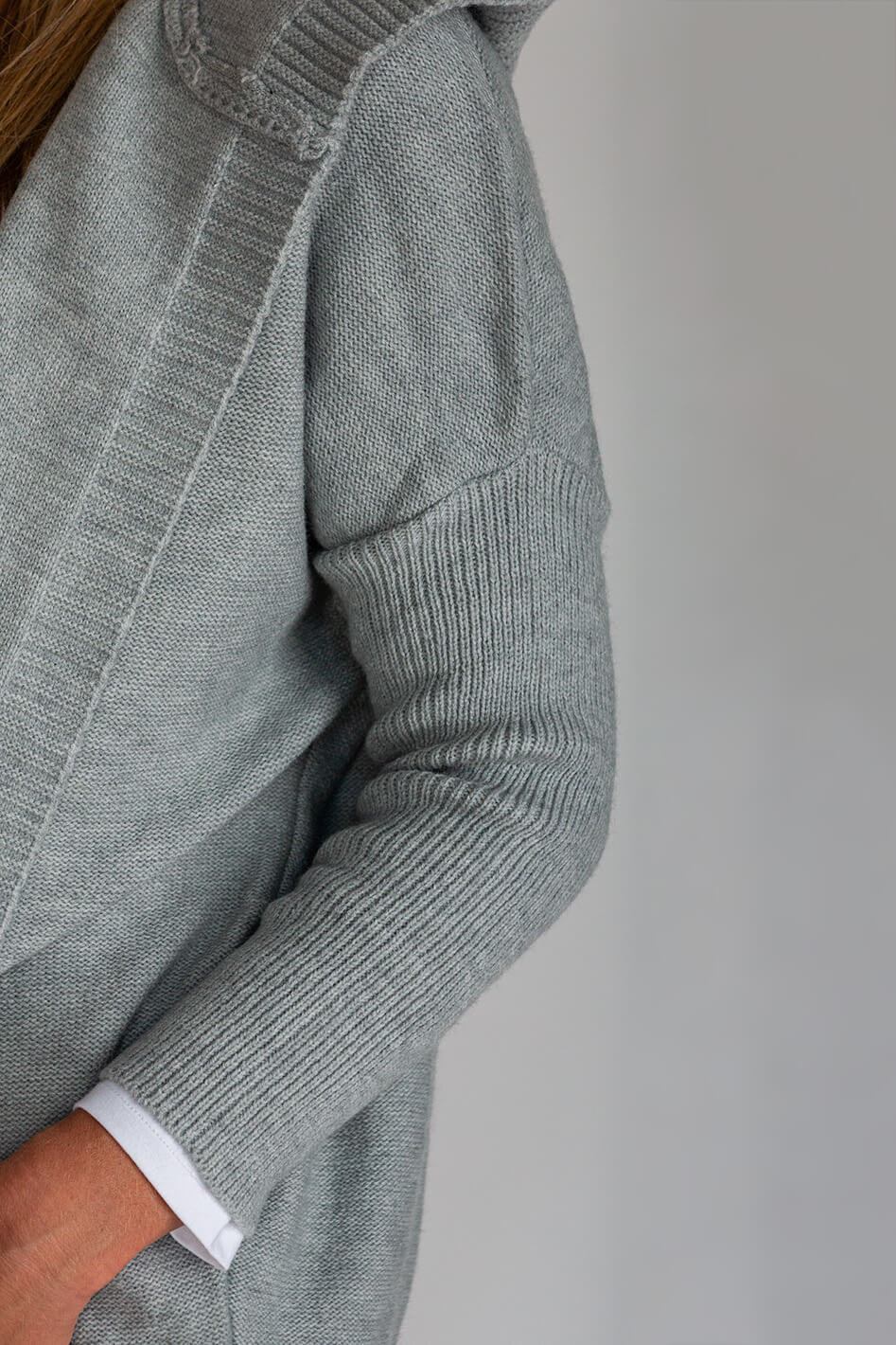 Cozy Hooded Cardigan Sweater - Layered Looks | Alex + Abby