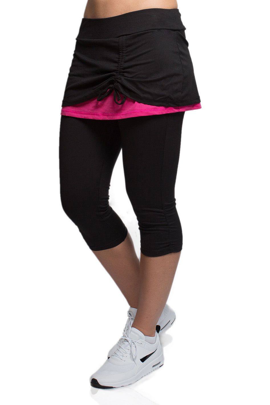 Nike skirted best sale capri pant