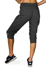 Rib Waist Capri